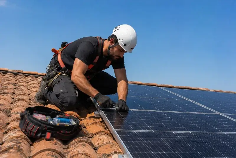 Maintenance et monitoring de panneaux solaires à Vieille-Toulouse